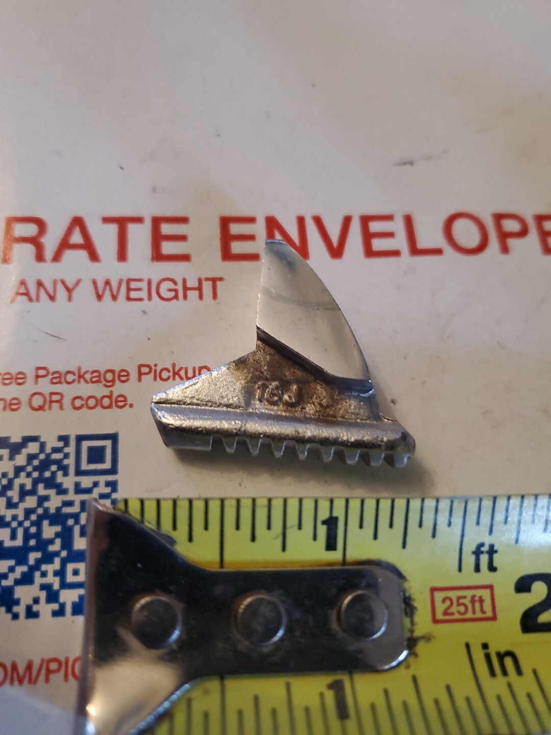 Crescent Wrench 16J Replacement Jaw RIDGID NEW, U1