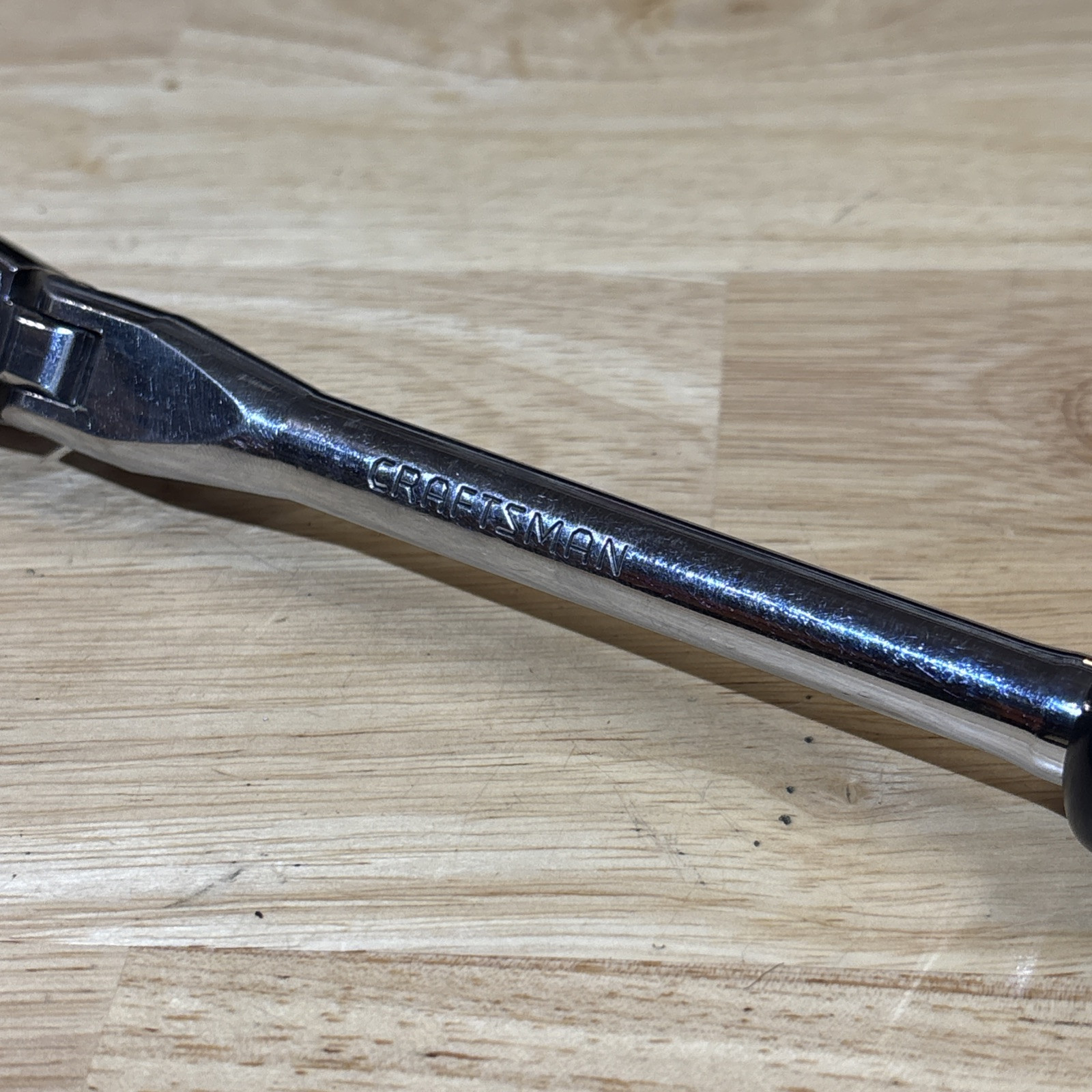 Craftsman 12″ Flex Head Ratchet 3/8″ Drive W/Ergo Black Hard Handle 44836 VU USA