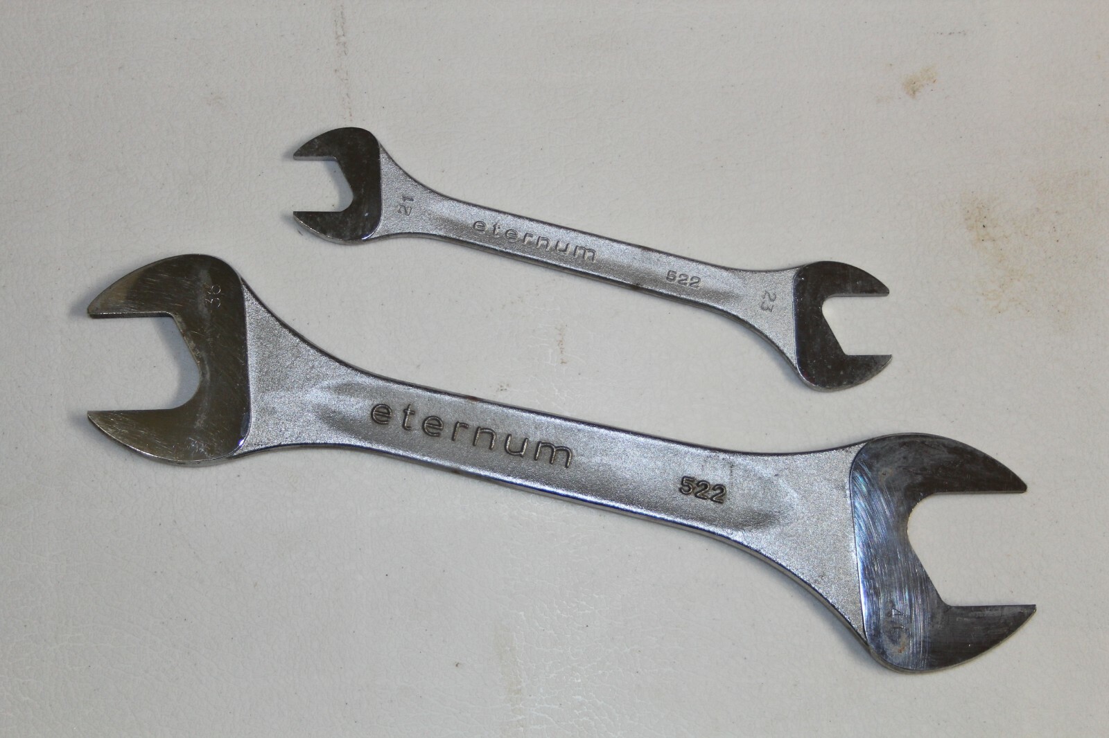 ETERNUM 522 OPEN ENDED SPANNER WRENCH LOT 2pcs