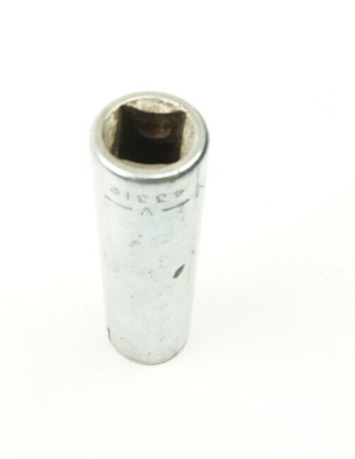 Craftsman -V- 1/2″ 12 Point Deep Chrome Socket 3/8″ Drive 43312 USA