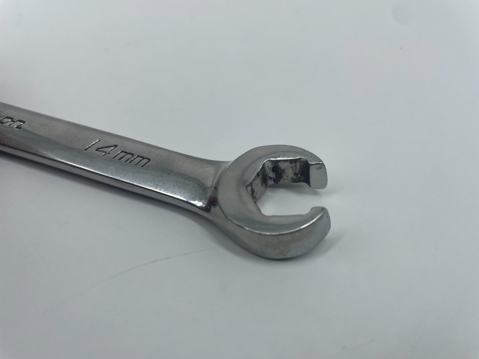 Snap-on 14mm Combination Open Flare Nut Wrench RXSM14B Made in USA