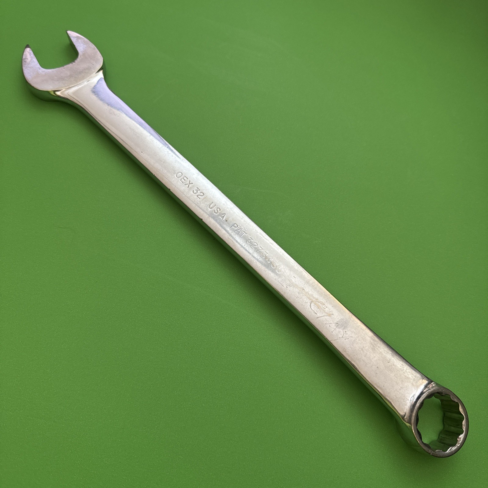 Snap-On USA 4 Piece OEX Series SAE Sz 1″ to 1-1/4″ Combination Wrench Set READ