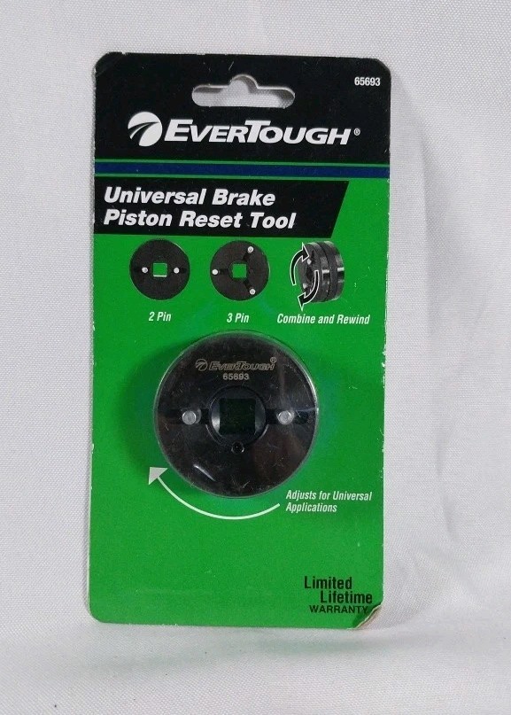 EverTough #65693 – Universal Brake Piston Reset Tool – Sealed New