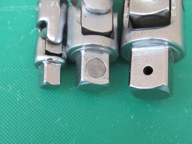 SNAP ON 103UFTS 1/4″ 3/8″ 1/2″ 3 PIECE UNIVERSAL SWIVEL JOINT SET TMU8 FU8A S8