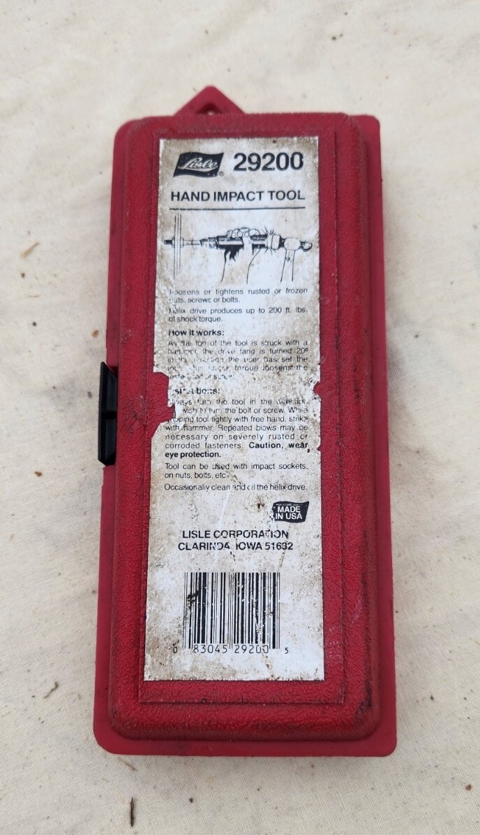 Lisle 29200 Impact Tool