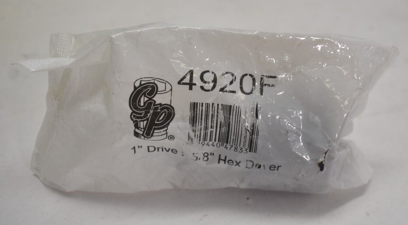 Grey Pneumatic 4920F 1″ Drive 5/8″ Hex Impact Bit Socket