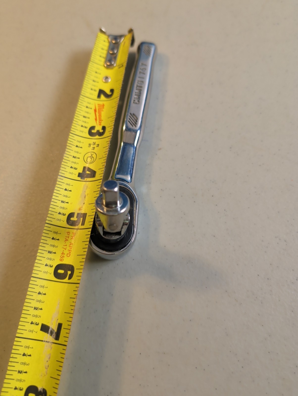 Craftsman 1/4″ Quick Release Ratchet Polished Chrome CMMT81747 + Swivel Adapter
