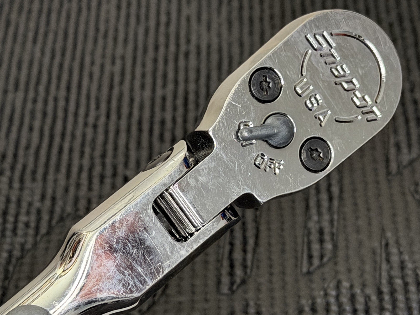 Snap-On ½» Drive Dual 80 17-5/8″ Long Flex Head Lockable Ratchet USA🇺🇸 – SX80A