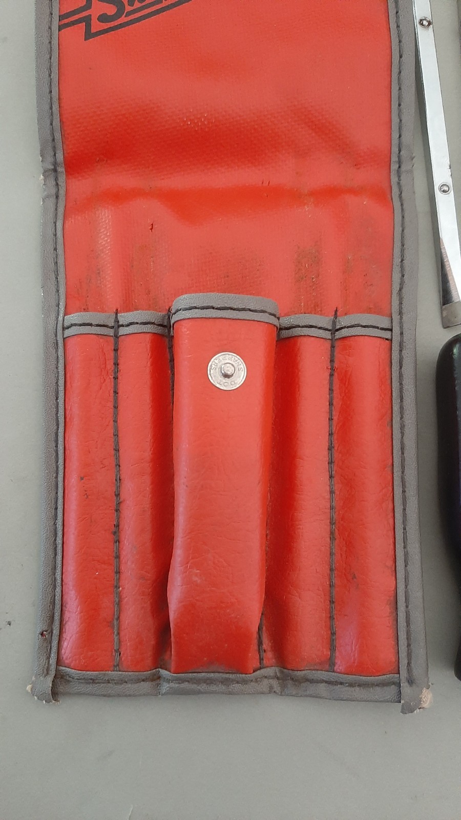 Snap-on 5Pc Reversible Interchangeable Blade Screwdriver Set SSDD42 C5 Pouch 630