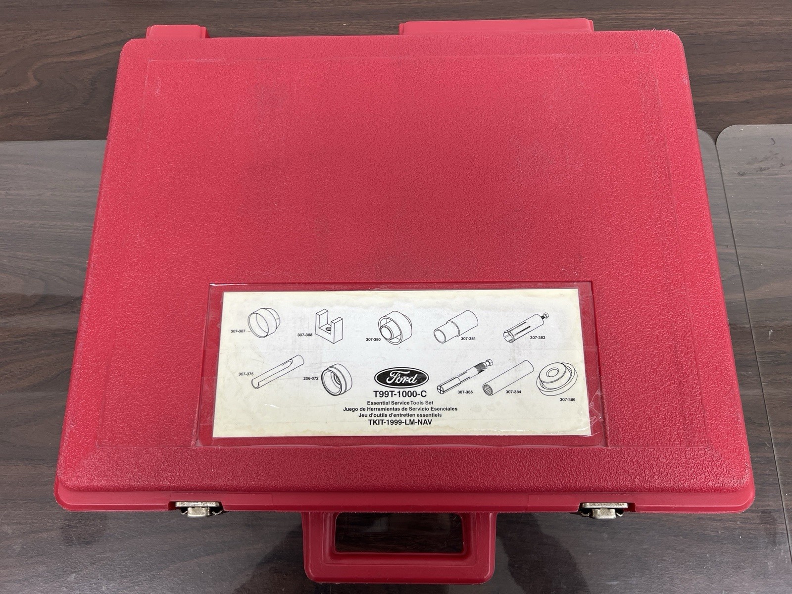 Ford Rotunda T99T-1000-C Tool Kit 307-S383 307-384 307-385 307-386 307-381 206