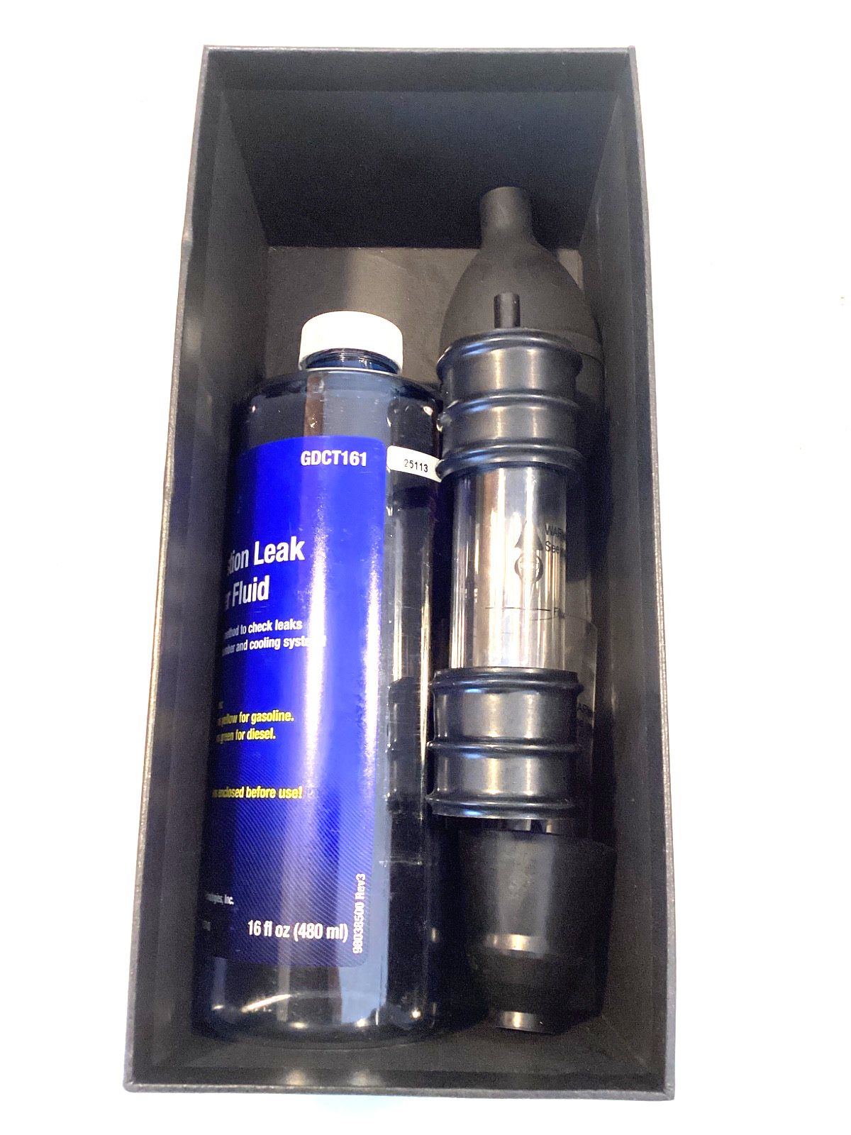BLUE POINT By SNAP ON USA Combustion Leak Test Kit For Diesel Gas Engines GDCT16