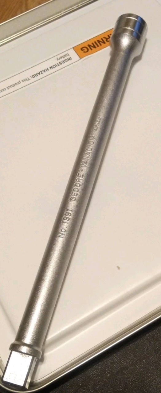 Gedore (Part no.1991) 1/2″ drive socket extension x 10″ ( Germany) pre-owned nos