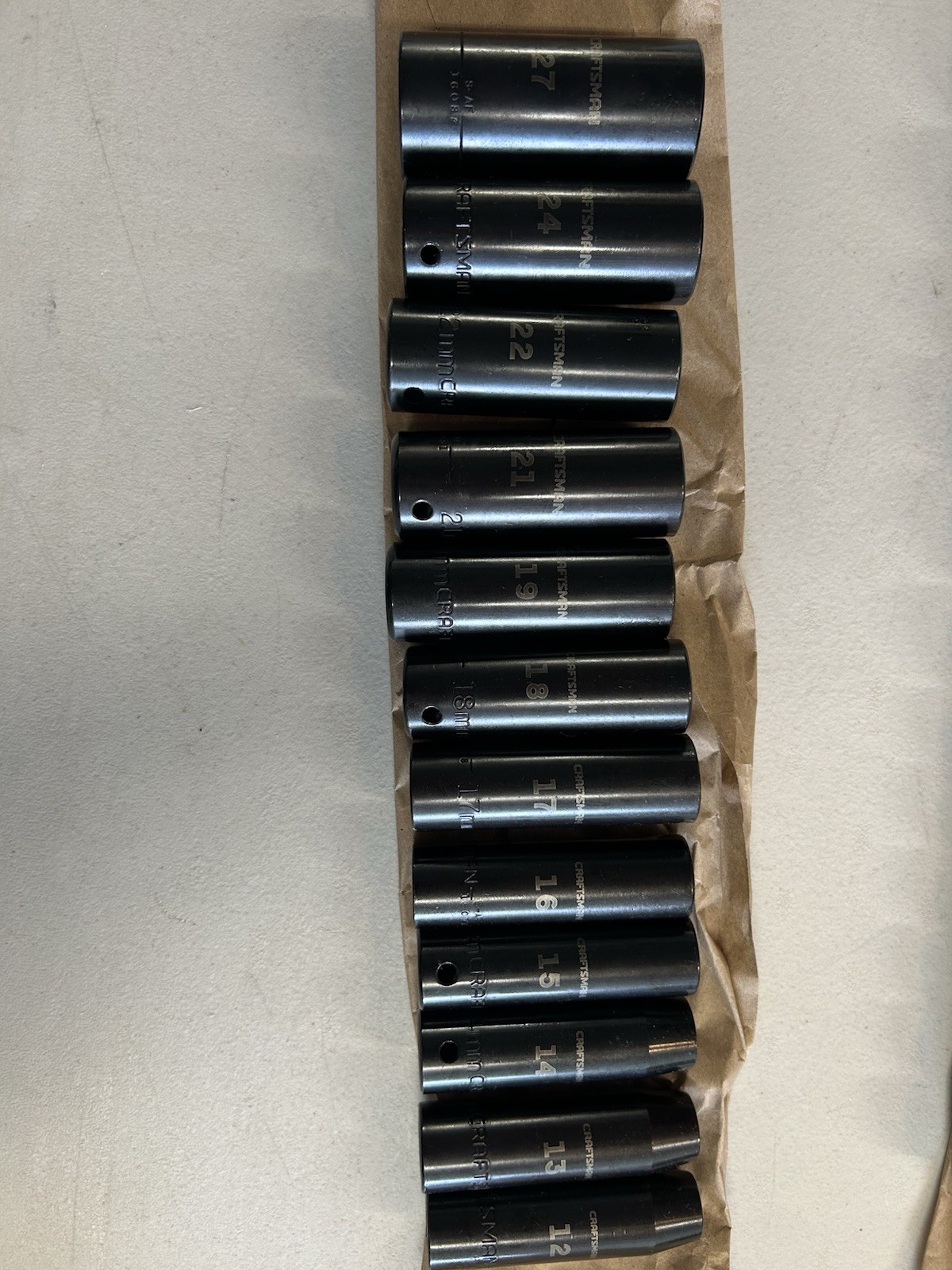 Craftsman Impact Sockets SAE And Metric