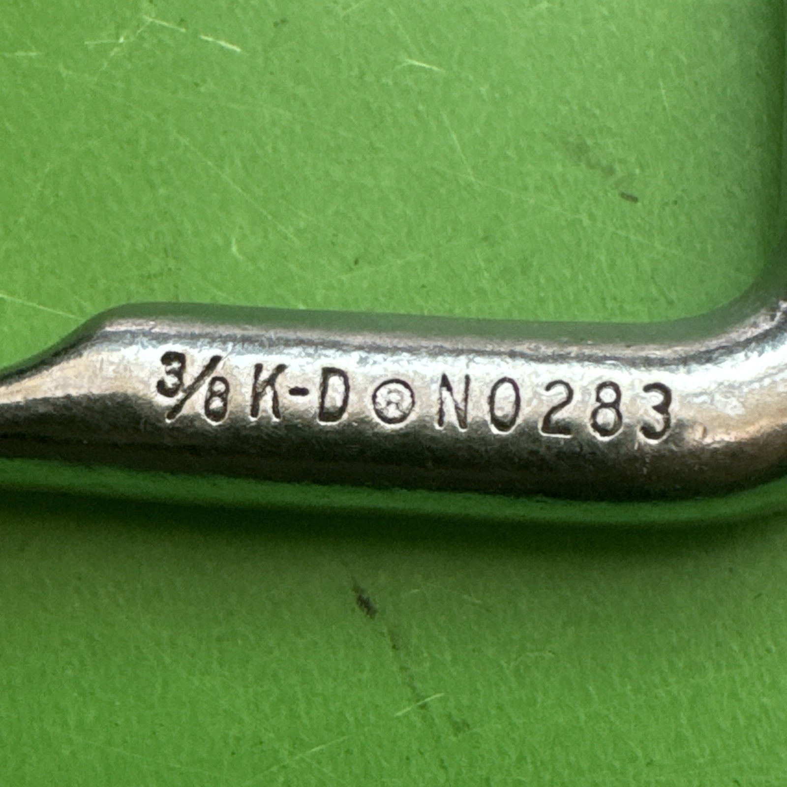 K-D Tools USA SAE Sz 3/8″ x 5/16” Specialty 6 Point Brake Bleeder Wrench MPN 283