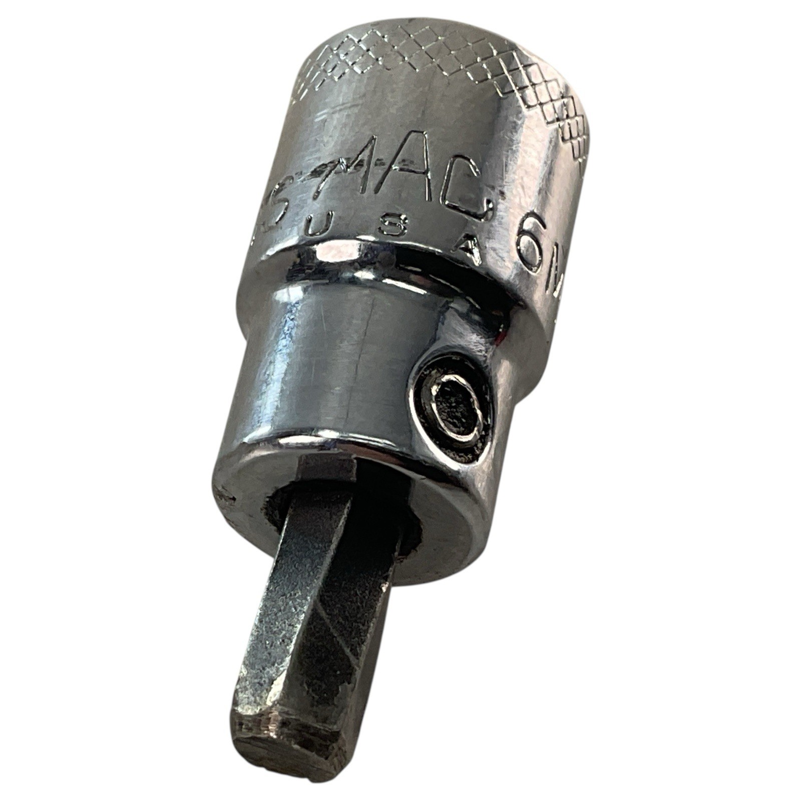 Mac Tools Hex Bit Socket Driver 6MM Metric 3/8″ Drive XDS USA Bit Twisted AS-IS