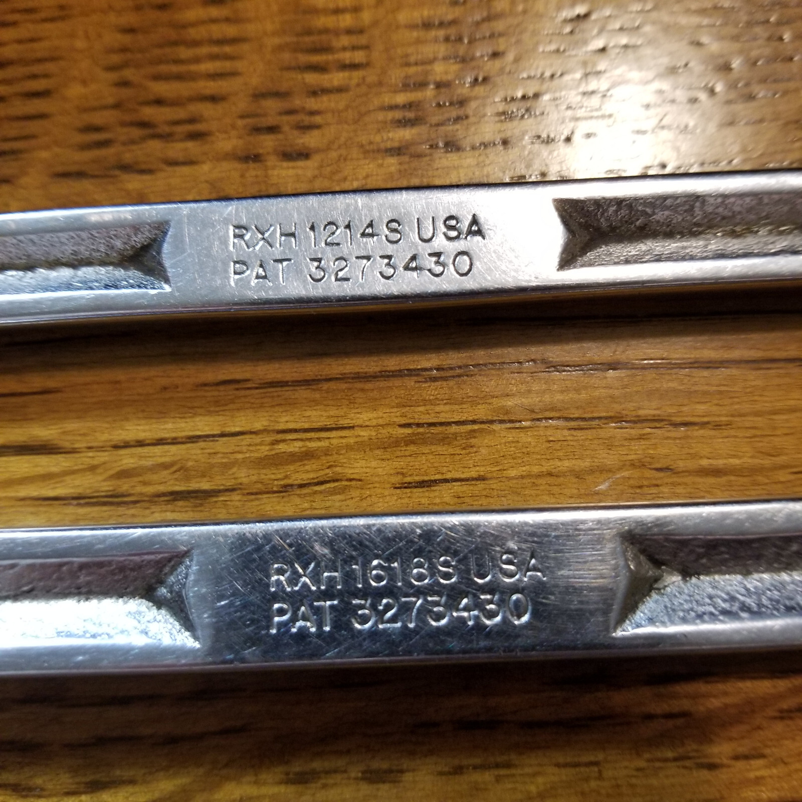 SNAP ON 3/8in x 7/16in & 1/2in X 9/16in Flare Nut Line Wrenchs VERY GOOD.