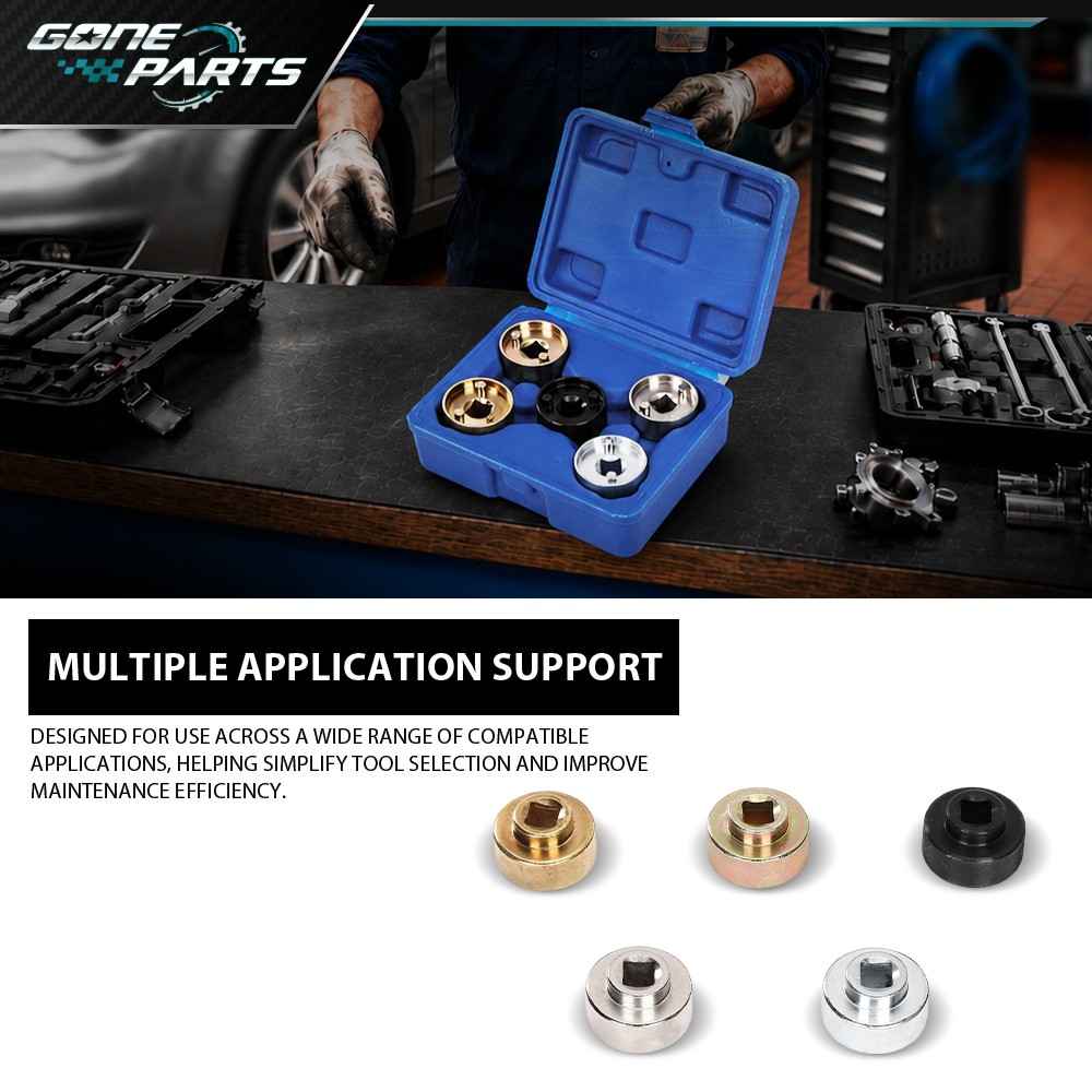 Camshaft Adjust Socket Tool Set,(Central Valve) Fits VW Audi EA888 2.0-1.8 TFSi