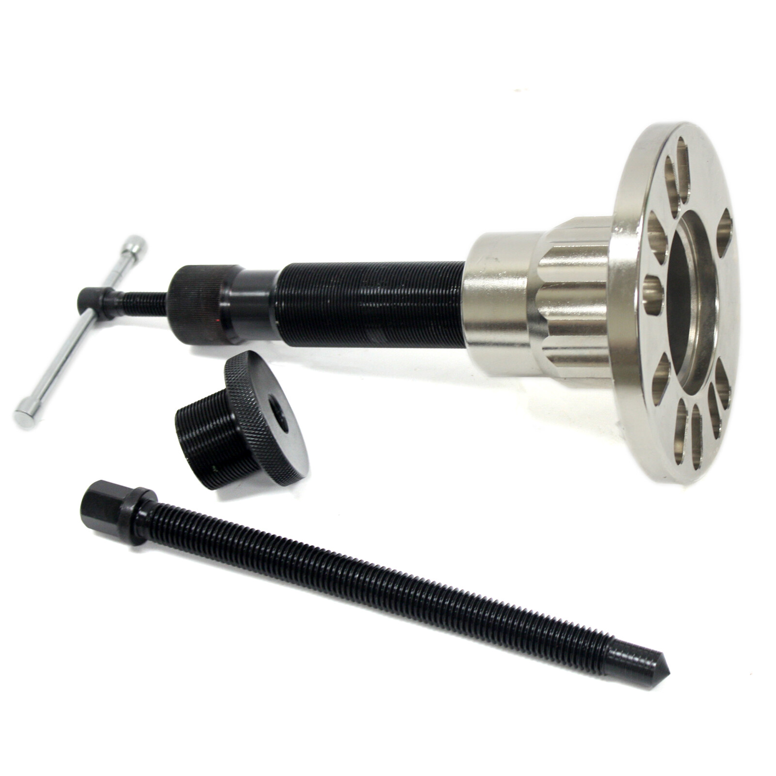 Hydraulic Wheel Hub Drive Press Shaft Puller 10 Ton power 4 and 5 stud hubs Bolt