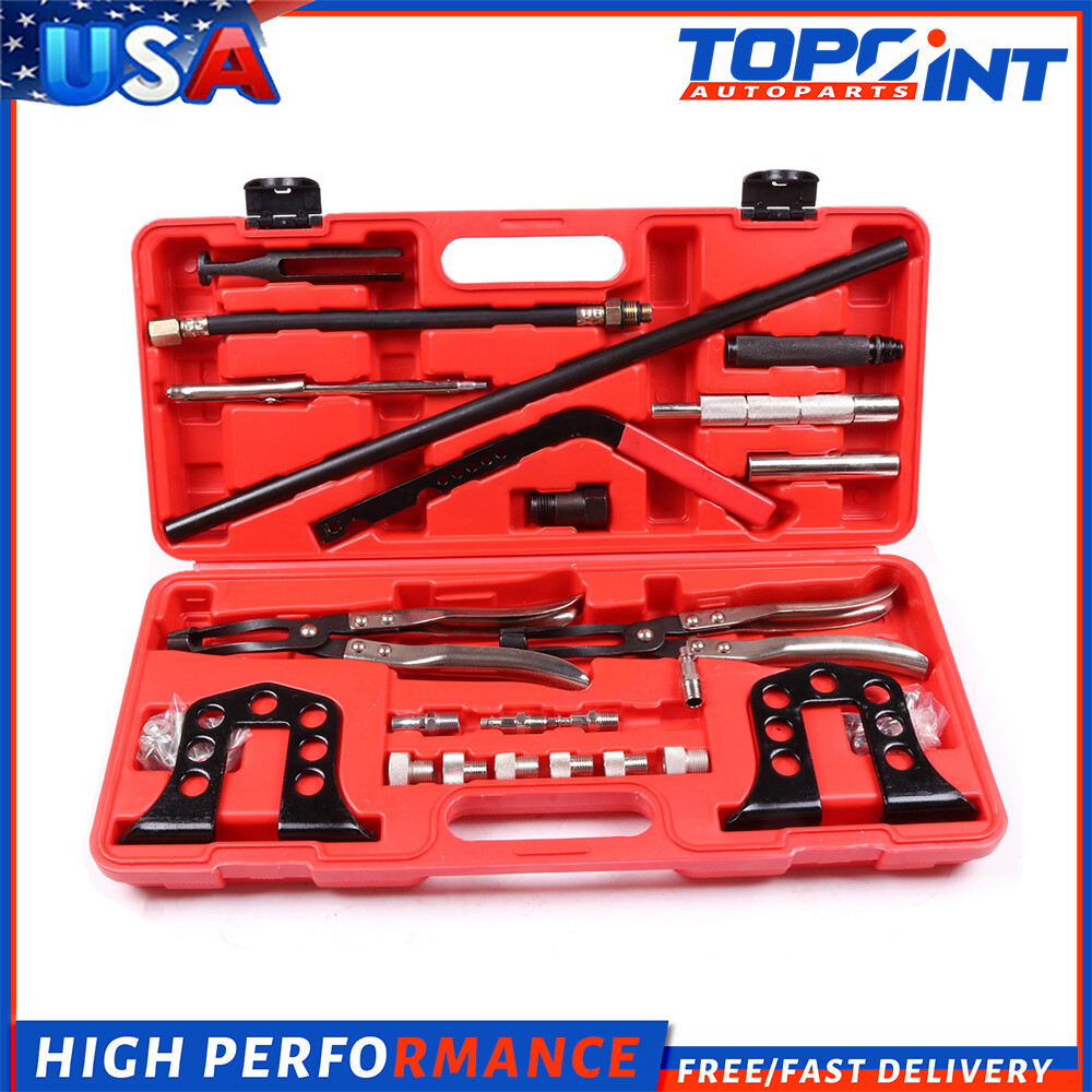 Valve Spring Compressor Cylinder Head Service Tool for OHV & OHC Gasoline Engine