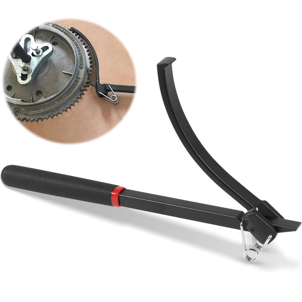 Flywheel Turner Turning Tool Wrench Flex Plate Holder For Most Vehicles New