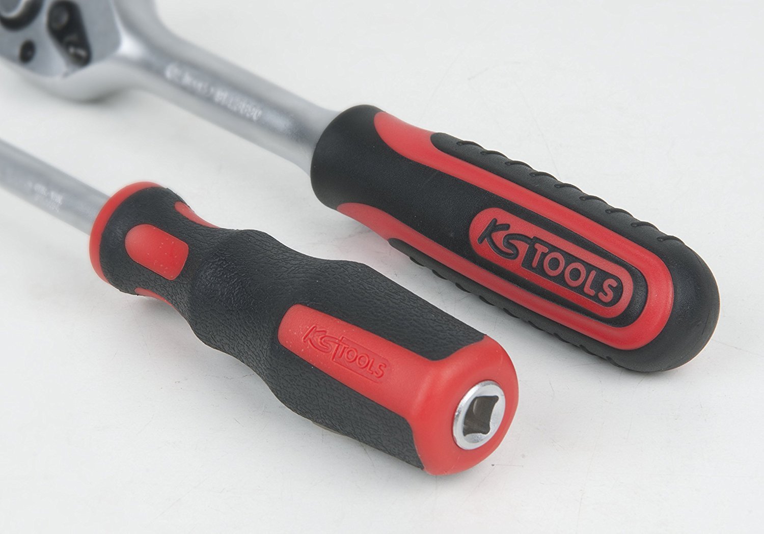 KS TOOLS Steckschlüssel-Satz 195-tlg Knarrenkasten Magneteinlagen Ratschenkasten