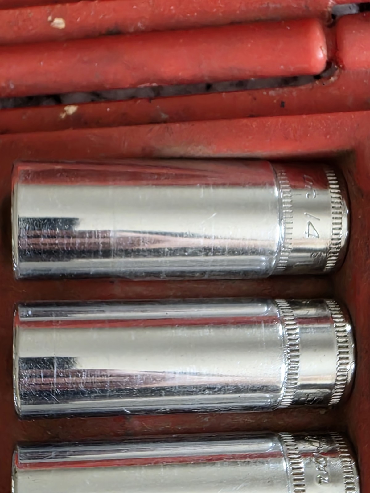 Snap-on 144TMPB 44pc 1/4″ Drive 6 Point Metric/SAE Socket Set. FREE S&H!
