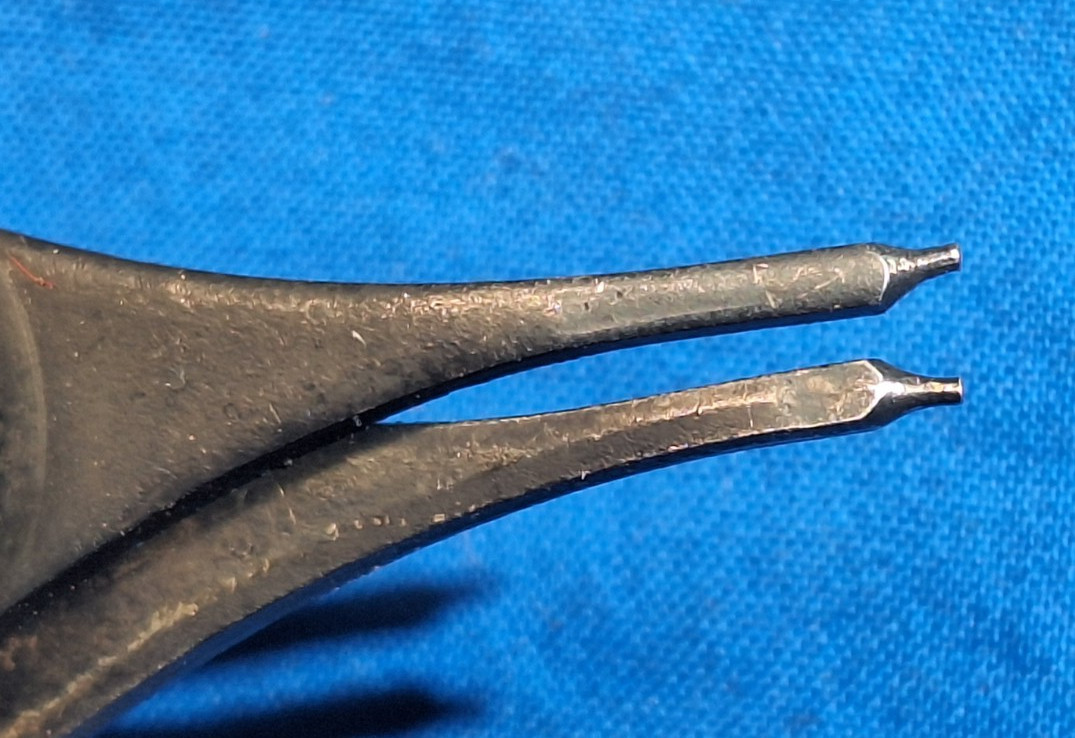 Snap-On PRH12 pair of 6″ convertible snap ring pliers straight tip USA