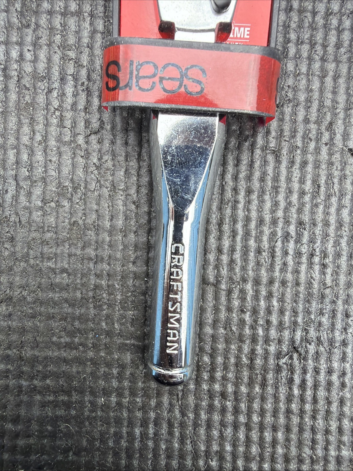 Sears Craftsman Nos 3/8” Drive Stubby Flex Head Ratchet 44834 Full Polish Import