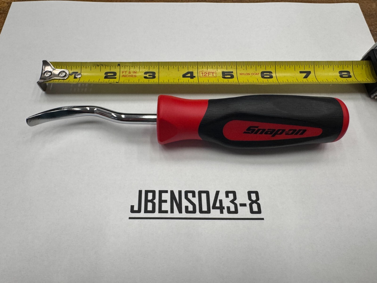 Snap-on Tools USA NEW RED Soft Grip Straight Short Radiator Pick SGAS1714BR