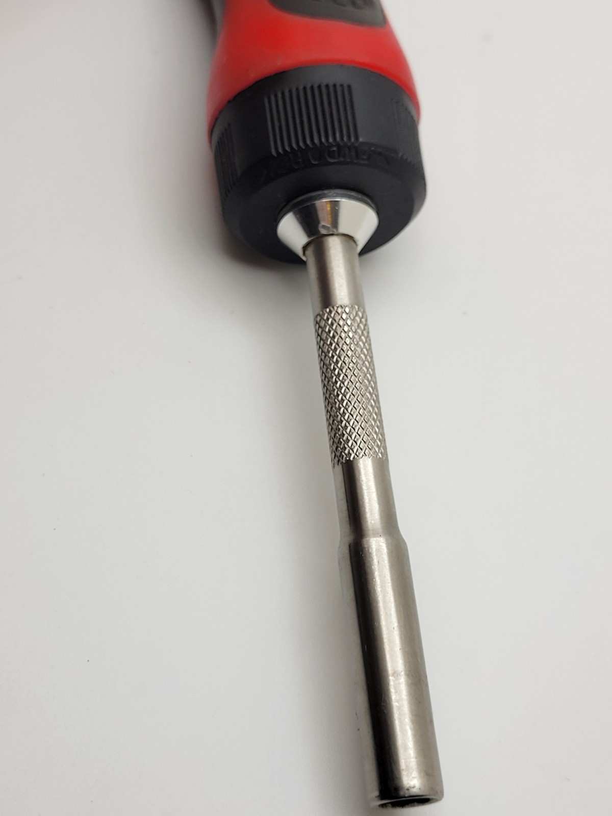 Mac Tools PMR 1/4″ 4″ Shaft Hex Bit Ratcheting Hi Torque Screwdriver USA Rare