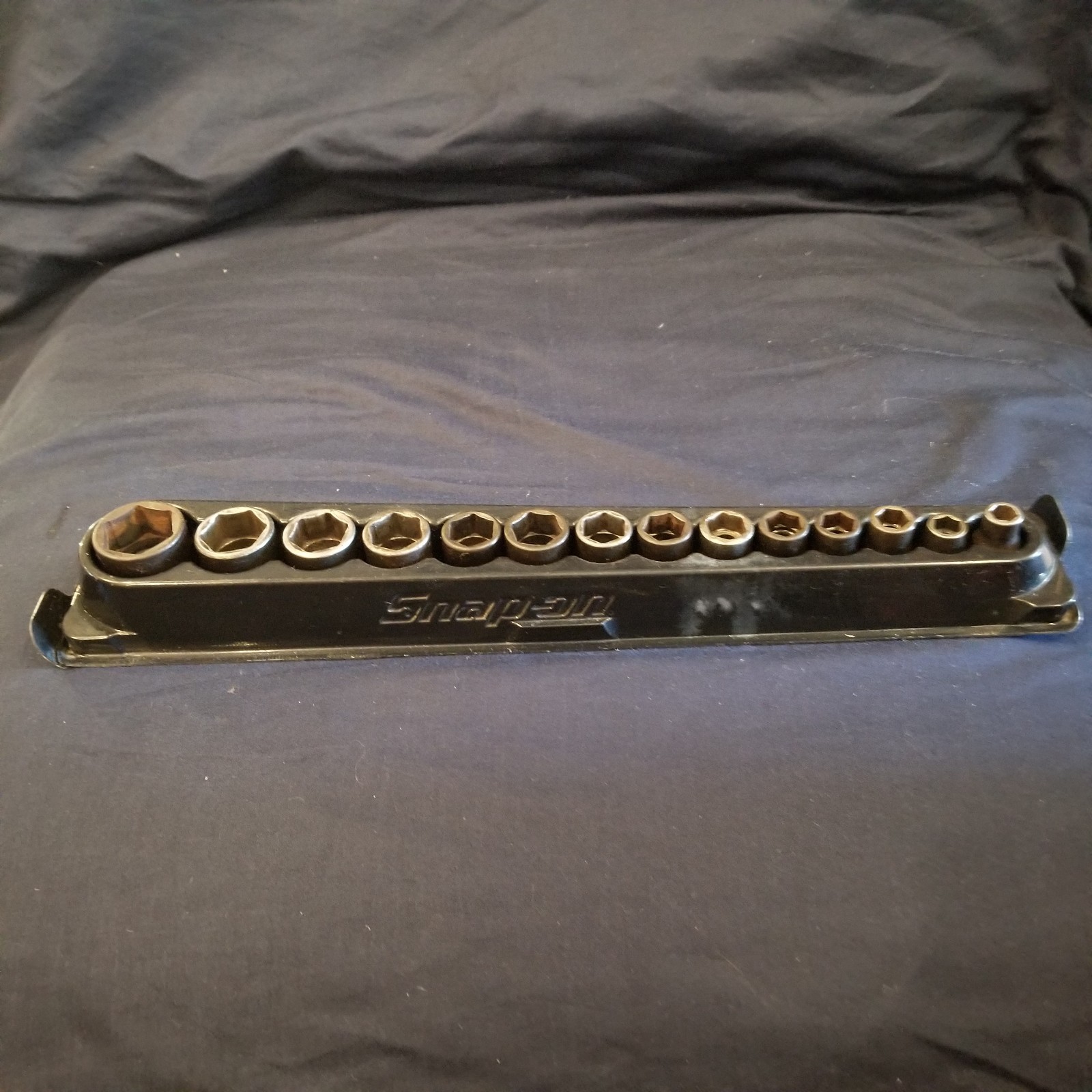 Snap On 3/8 Shallow Impact Socket Set 8-24mm 14 Piece Used IMFM*