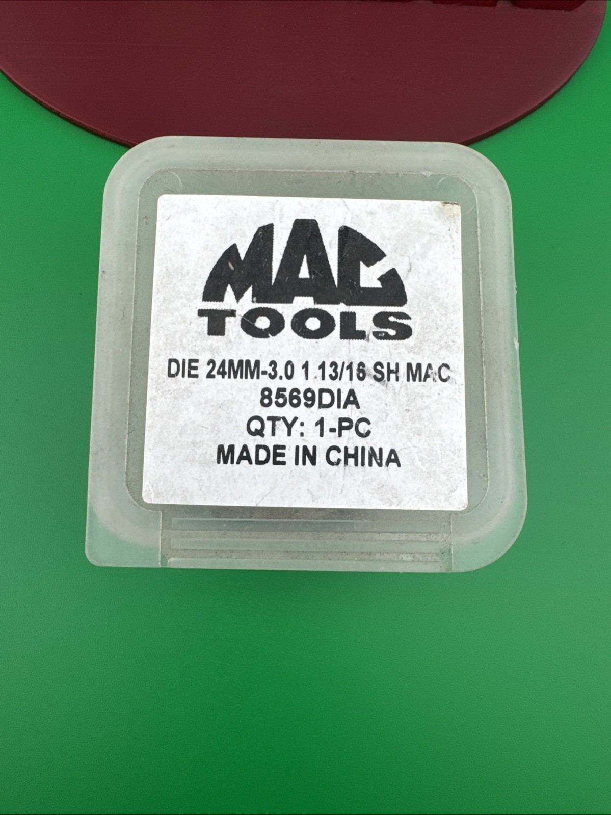 Mac Tools 8569DIA Metric Hexagonal Die M24-3.00 – 1-13/16″ Shank