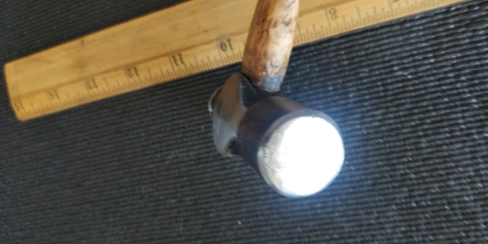 Vintage True Temper No. 1308 Ball Peen Hammer Made In USA