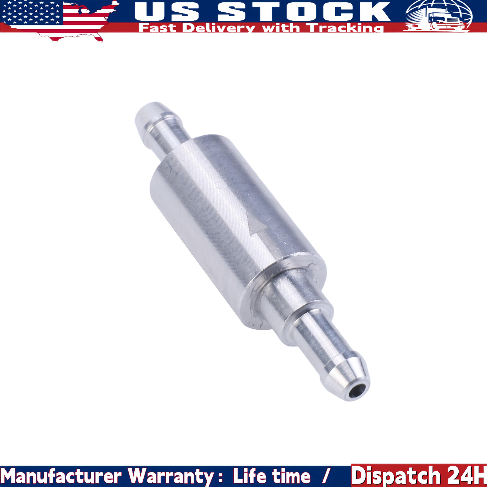 6 PCS BRAKE BLEEDER HOSE, ONE WAY CHECK VALVE TUBE BLEEDING TOOL KIT SILVER NEW