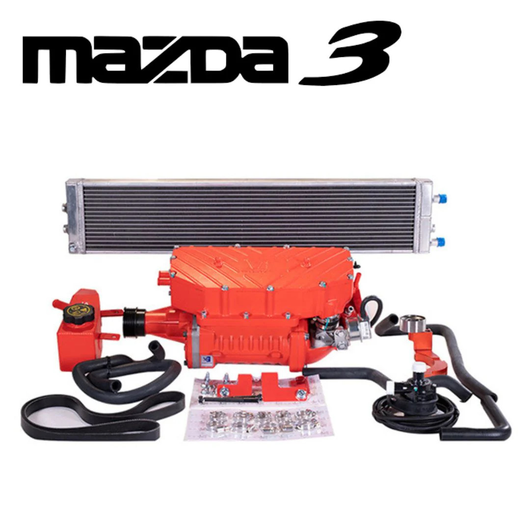 Mazda3 2.0 Twin Screw Supercharger Kit 2014-2018 Model Year