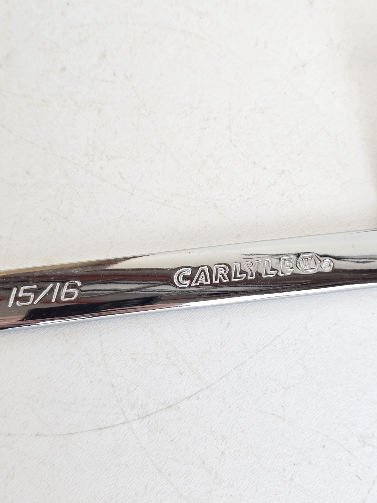 NAPA Carlyle SAE Combination Wrench 12 Pt 15/16″ CWFP130 Polish Chrome