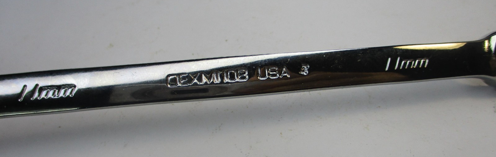 Snap on OEXM110B Metric 11mm 12pt Flank Drive Combination Wrench USA New