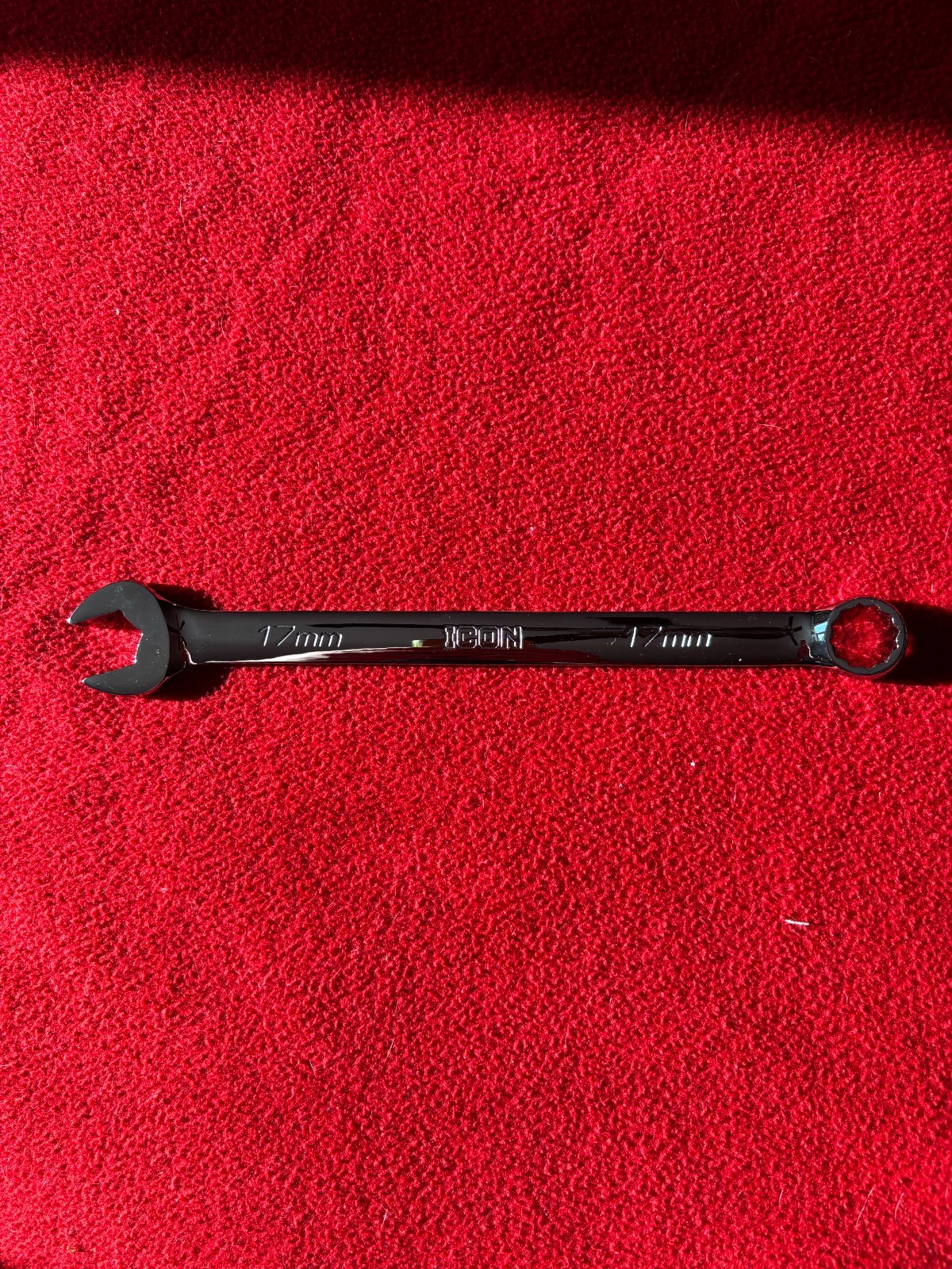 Icon 17mm combination anti slip wrench