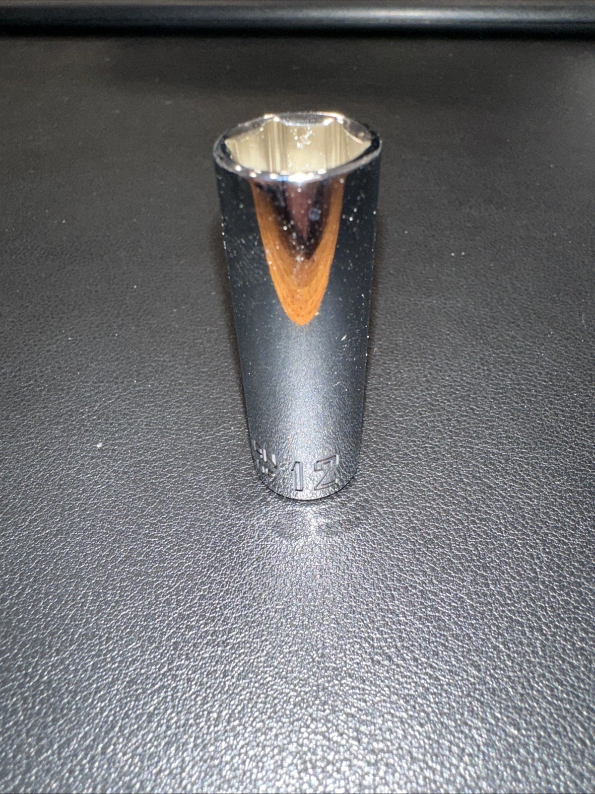 CRAFTSMAN Deep Socket, Metric, 1/4-Inch Drive, 12mm, 6-Point (CMMT44409). 0119