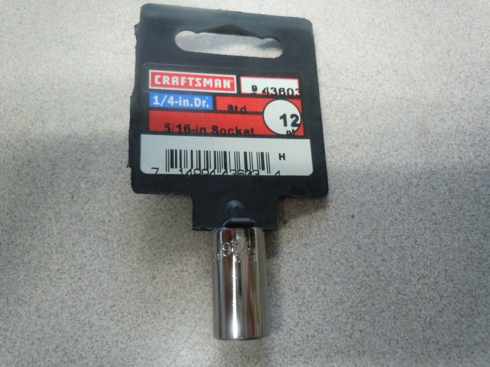 Craftsman Sockets 1/4″ Drive Shallow or Deep Metric or Inch Choose Size
