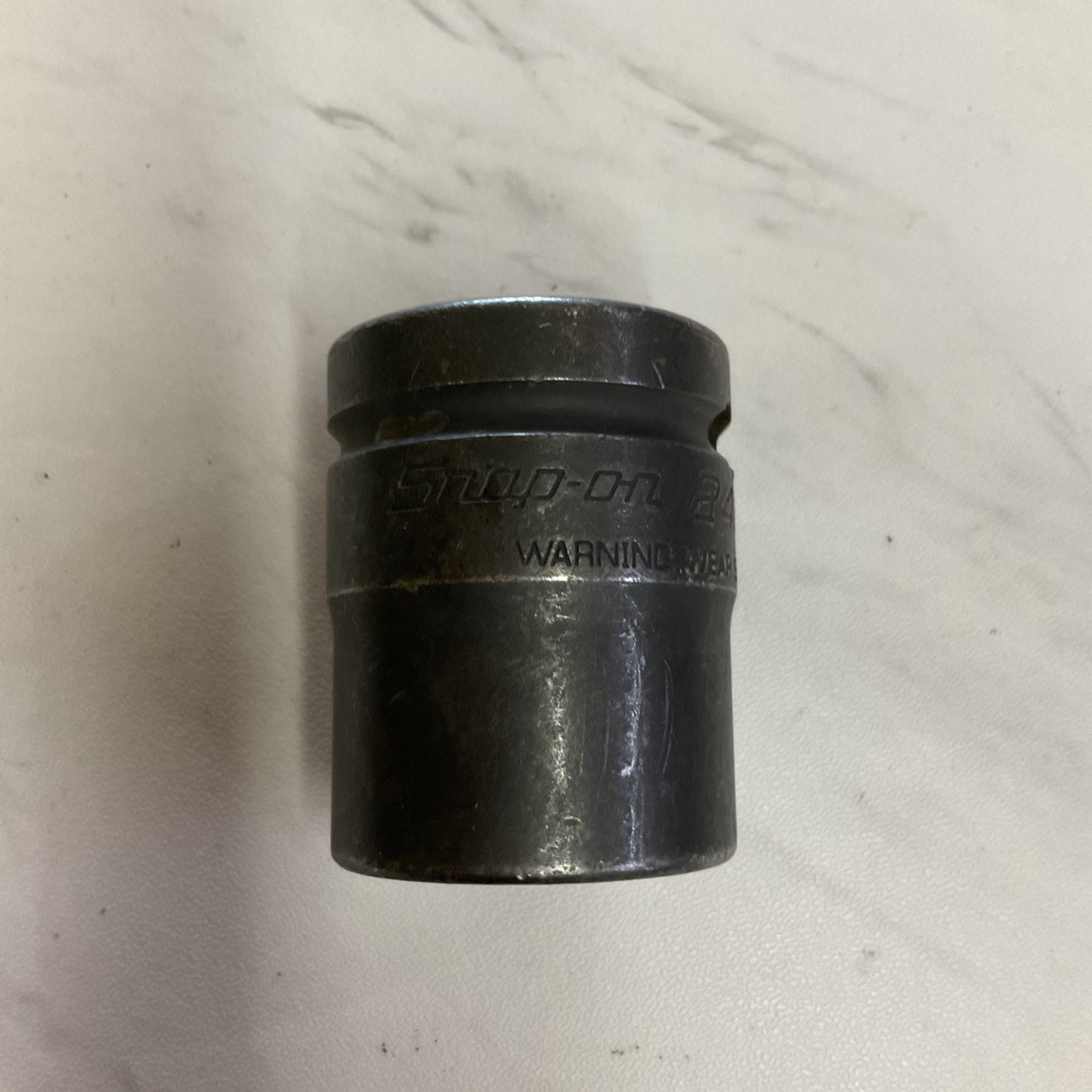 Snap-on IMM242A 3/4″ Drive 6-Point Metric 24mm Flank Drive Shallow Impact Socket