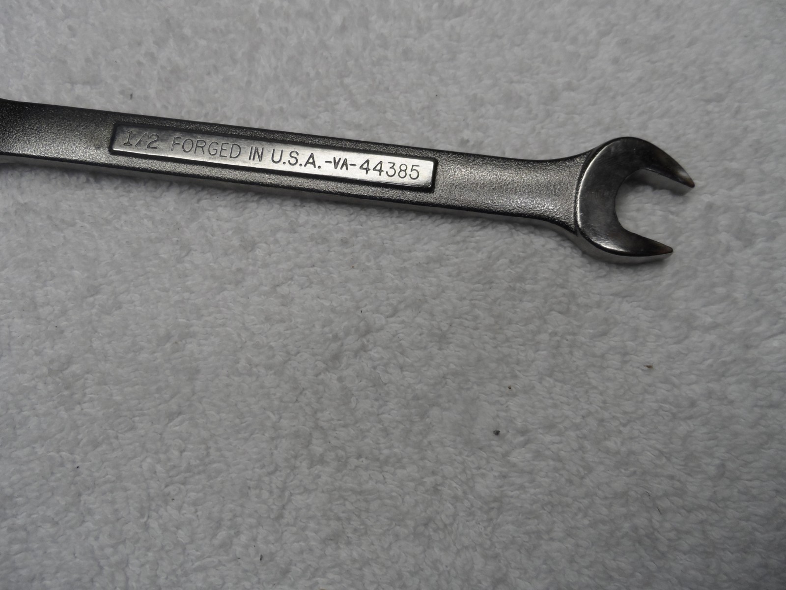 Craftsman SAE Satin Combination Wrench, 6pt, USA NOS, 1/2″ – Part # 44385