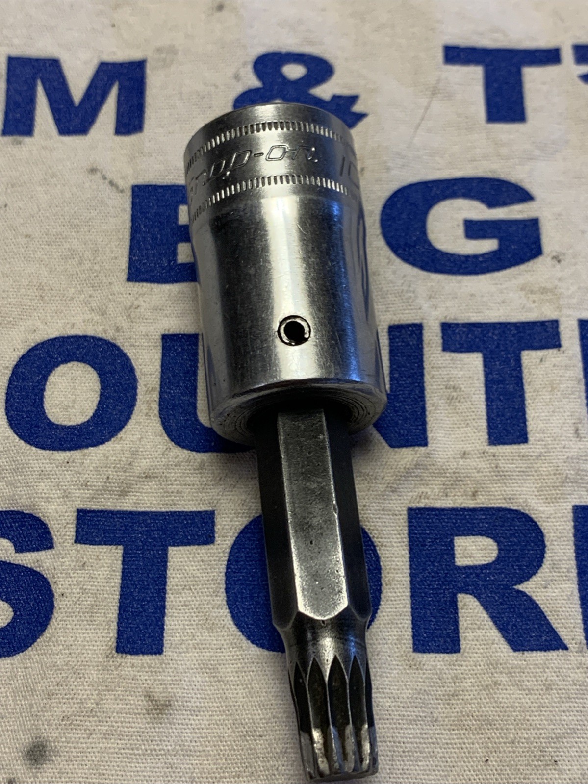 1988 Snap-on 1/2″ Dr Metric 10mm Standard Triple Square Bit Driver STSM10B