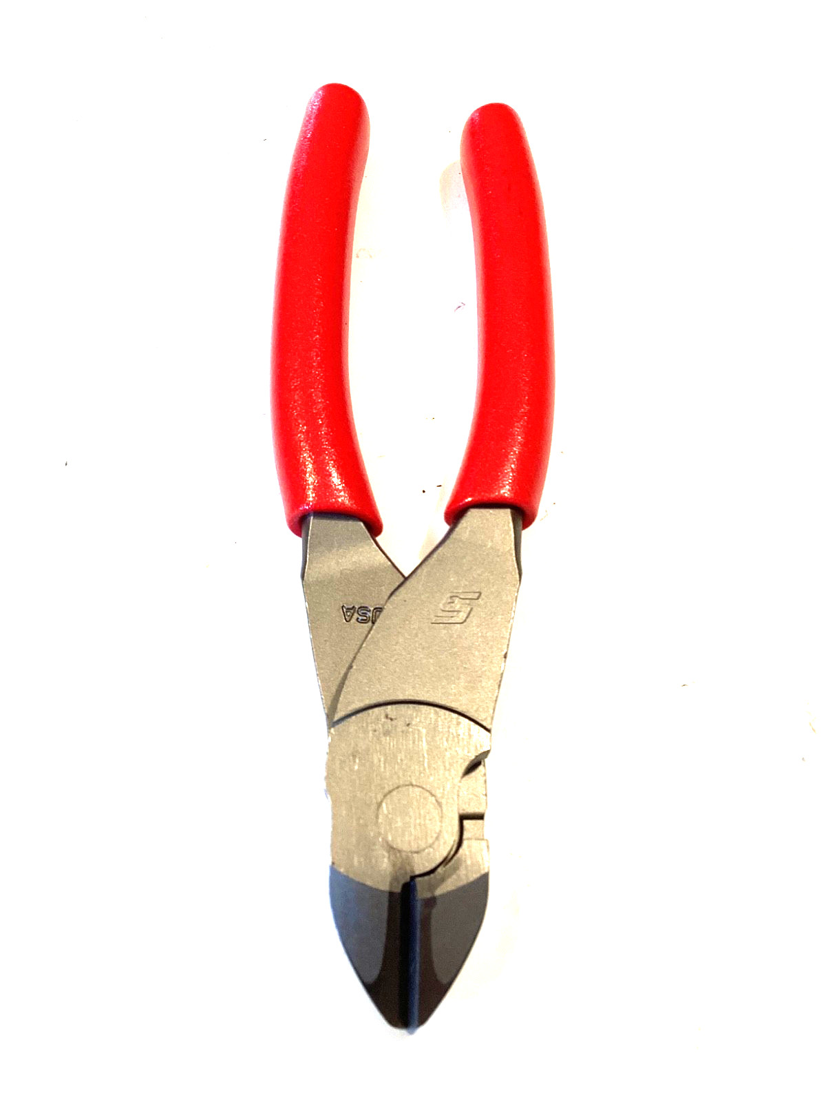 Snap on Tools USA NEW RED Soft Grip Vector Edge Diagonal Cutter Pliers 87BCF