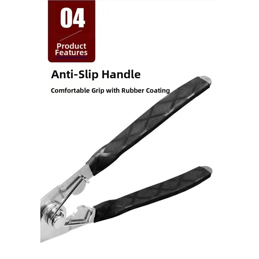 Stainless Steel Plastic Rivet Remover Pliers with Non Slip Comfortable Handle