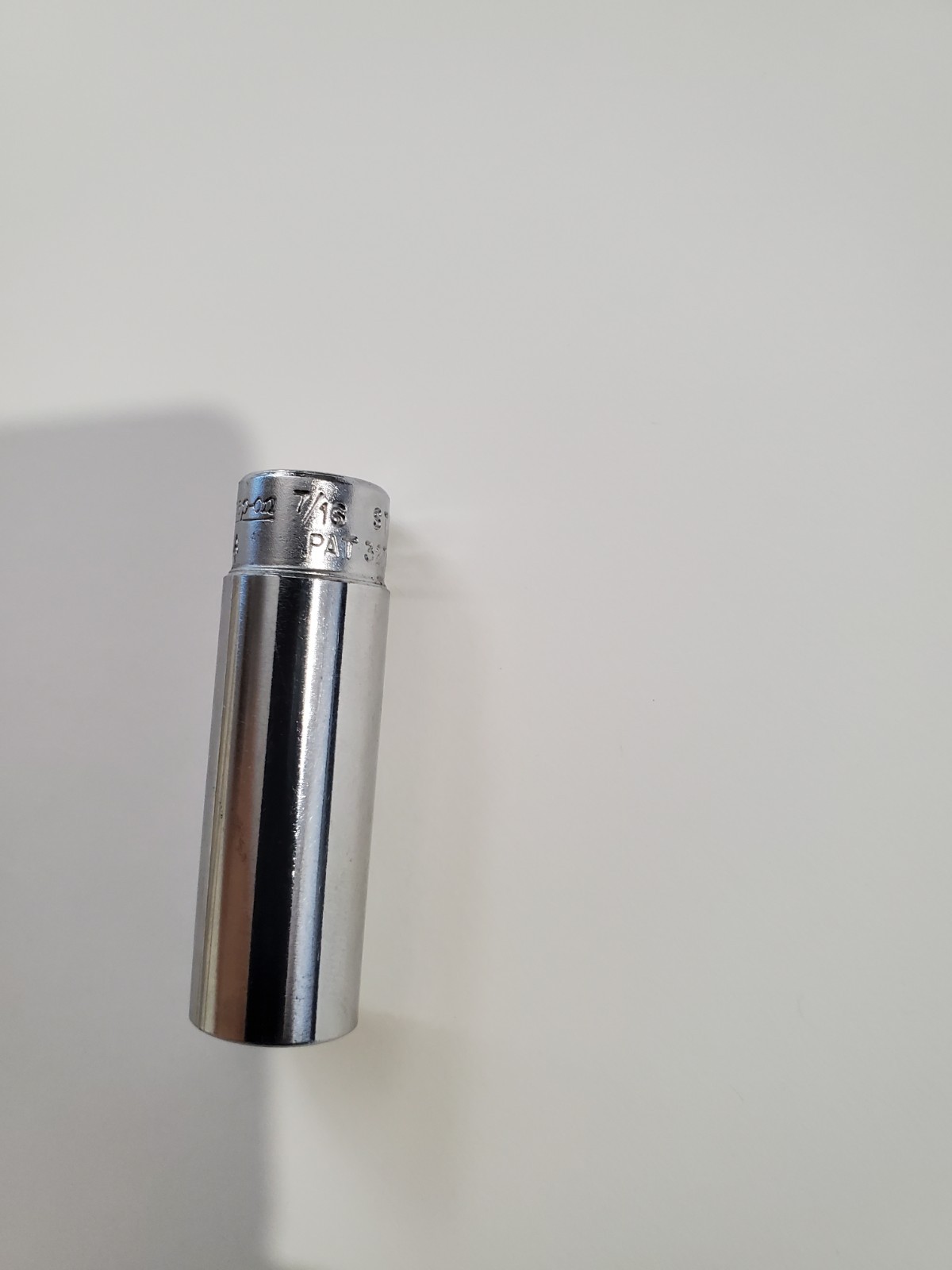 Snap-On Tools USA STM14 7/16″ Deep Socket, 1/4″ Drive, 6-Points Chrome Finish