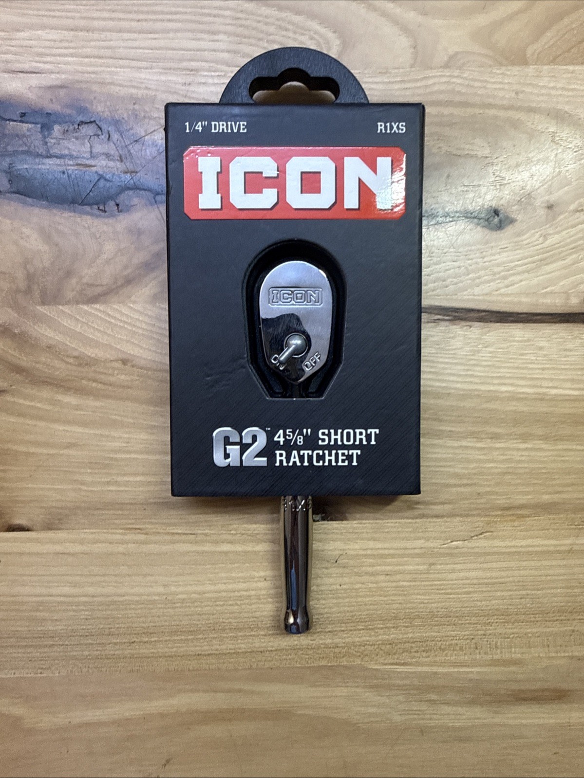 Icon G2 Ratchets 3/8 10” R2SFG Flex Head, 1/4 Drive 4 5/8 R1XS Short & Mat