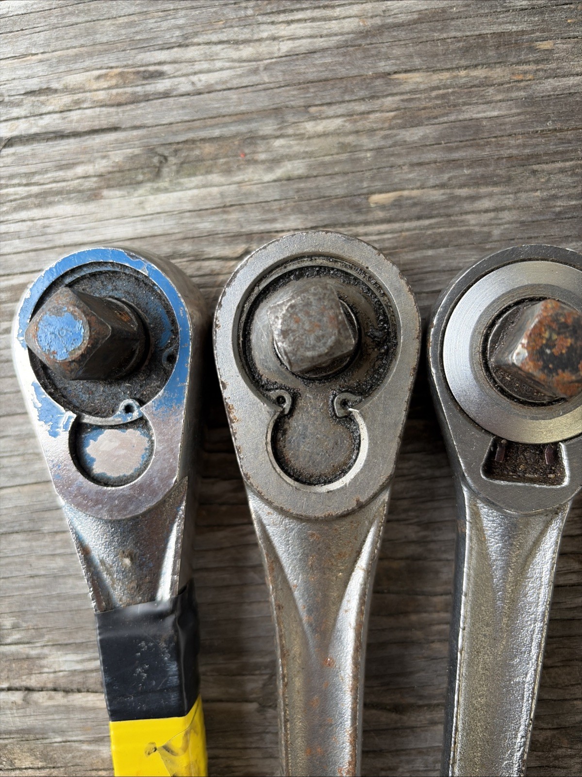 Lot Of 3 Craftsman 1/2″ Ratchets 44809 44985 USA