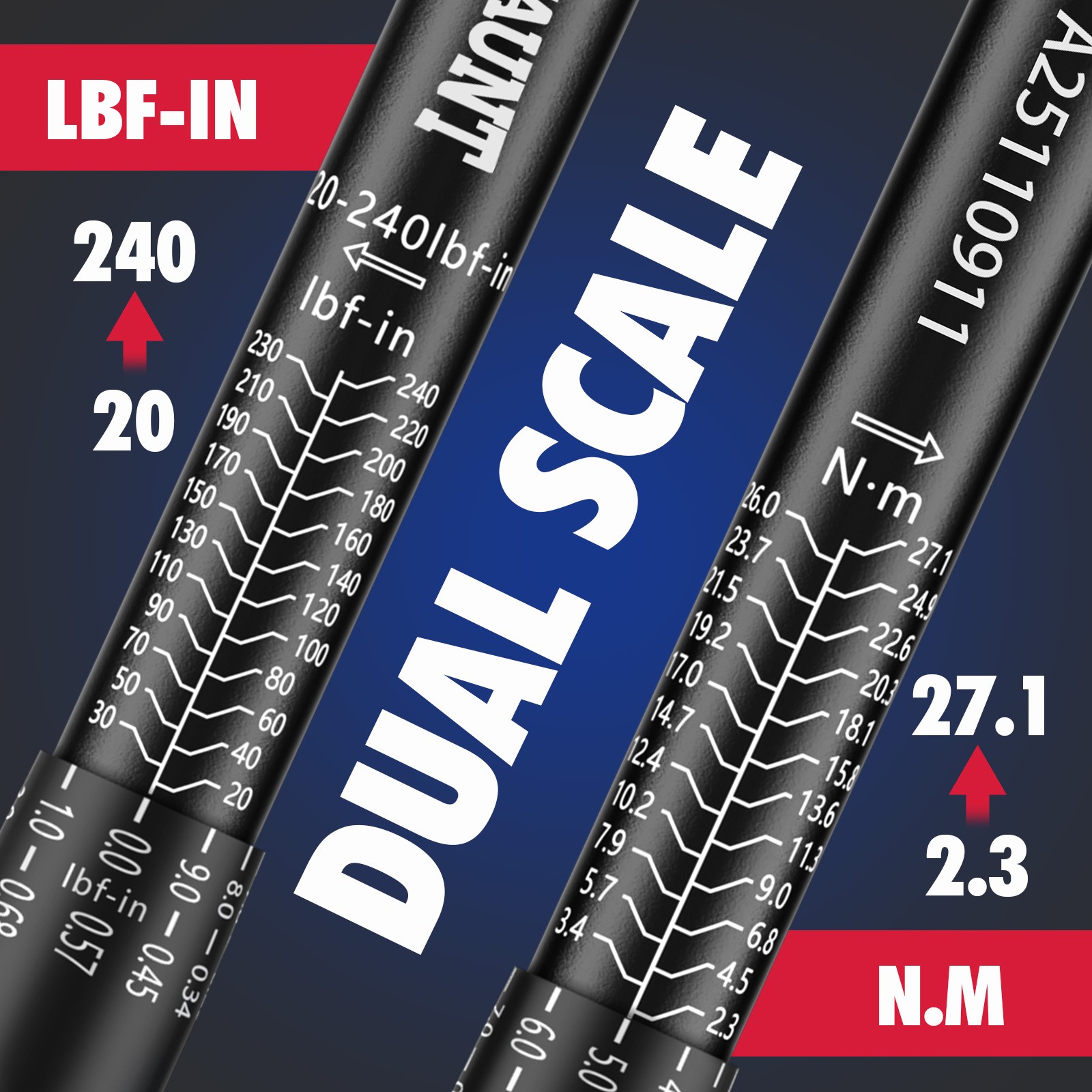 1/4″ Torque Wrench Snap Socket Professional Drive Click Ratcheting Father’s Day