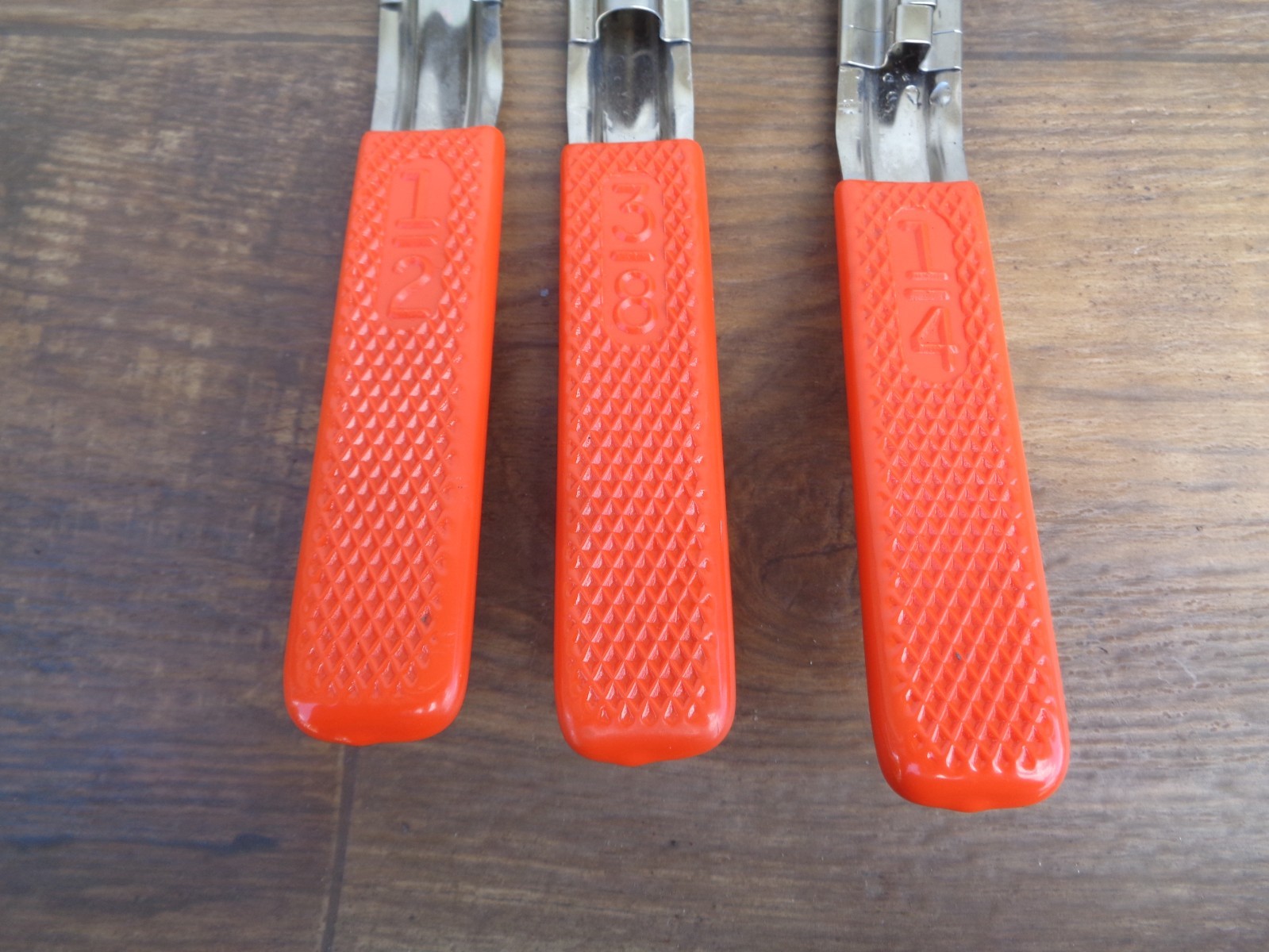 Vintage CRAFTSMAN Socket Rack/Rail Set – 3pcs – 1/4, 3/8, 1/2 Drive